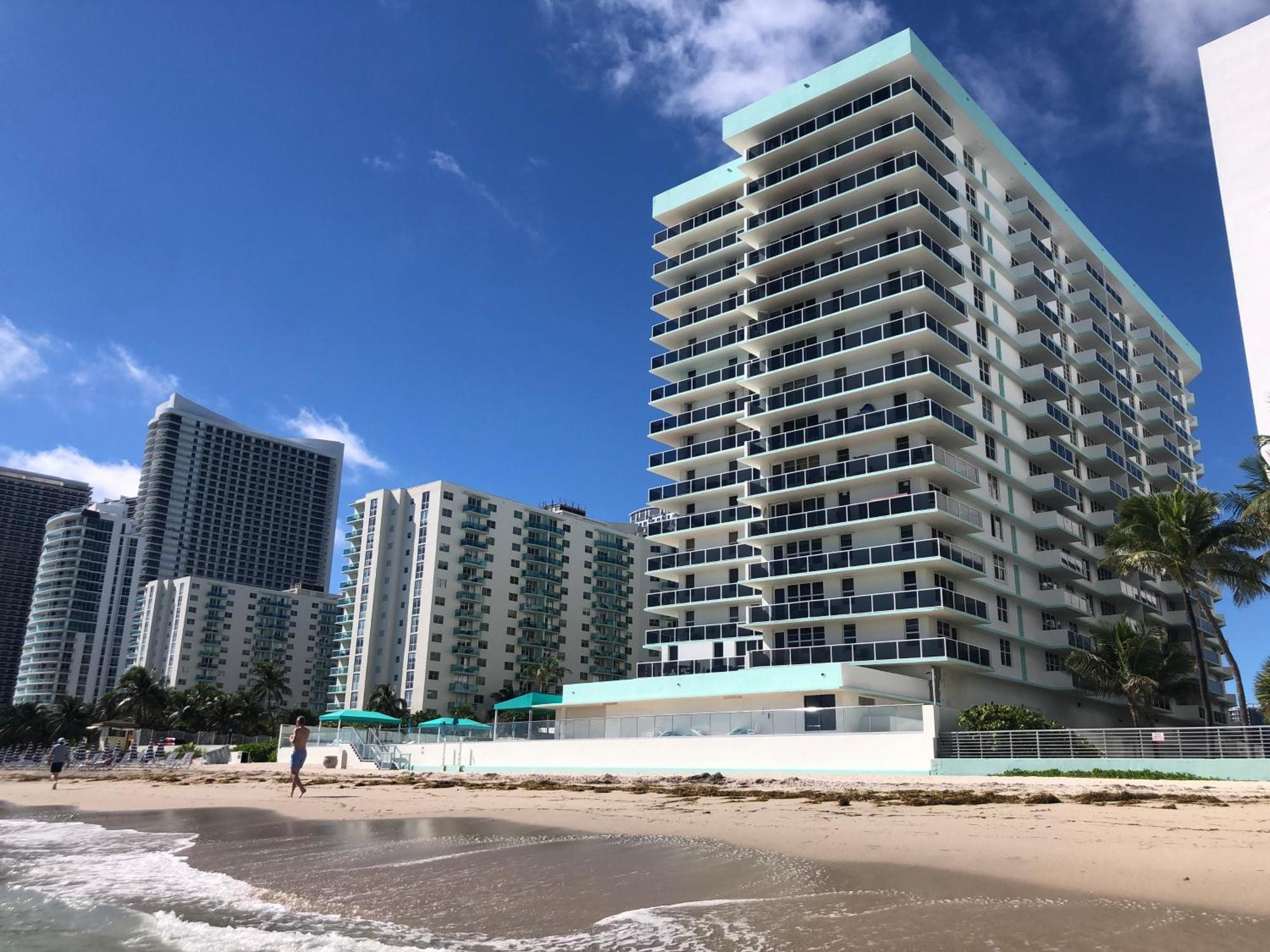 הוליווד Penthouse Beach Front 1St Line, 2 Bedroom 2 Ba, New Decoration & Furnitures, Unobstructed View Of The Beautiful Atlantic, Free Parking מראה חיצוני תמונה